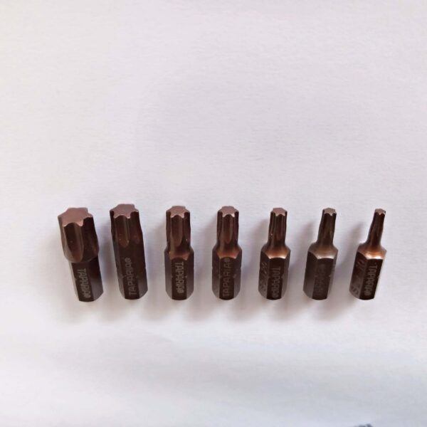TAPARIA Combo set of Torx Screwdriver Bits-Pack Of 6-30MM Long - Image 4