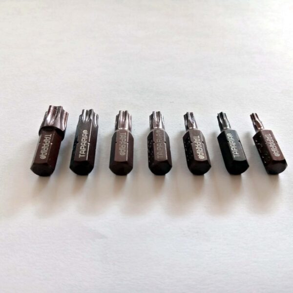 TAPARIA Combo set of Torx Screwdriver Bits-Pack Of 6-30MM Long - Image 3