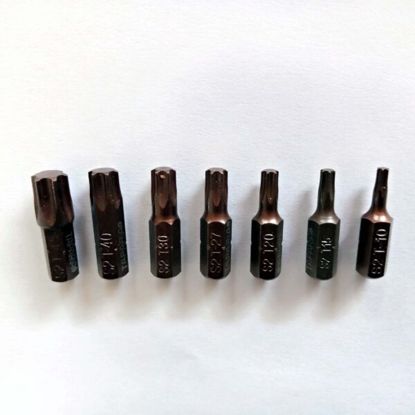 TAPARIA Combo set of Torx Screwdriver Bits-Pack Of 6-30MM Long - Image 2
