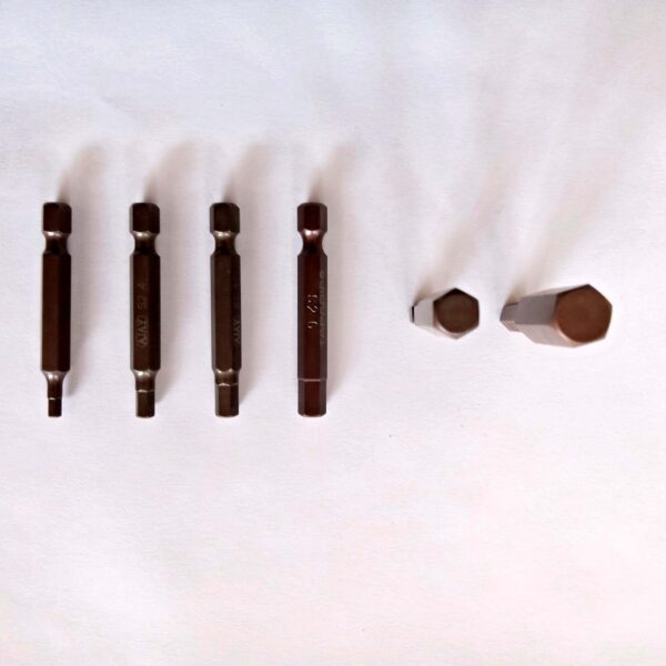 AJAY combo set of HEX Screwdriver Bits 6 Pcs 60MM LONG - Image 3