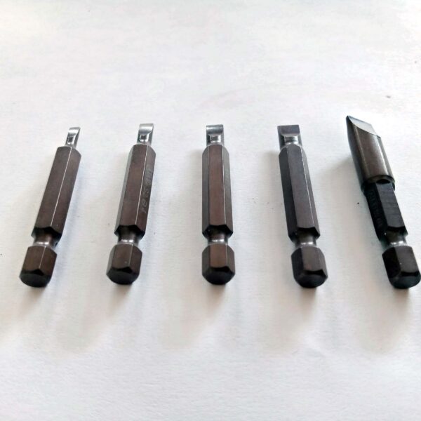 AJAY combo set of SLOTTED Screwdriver Bits 6 Pcs 60MM LONG - Image 3