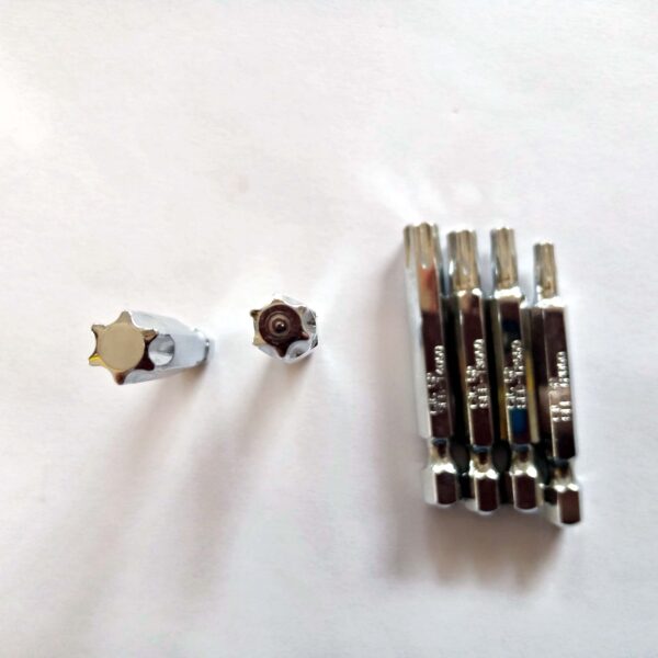 CIC Combo set of Torx Screwdriver Bits-Pack Of 6-50MM Long - Image 3