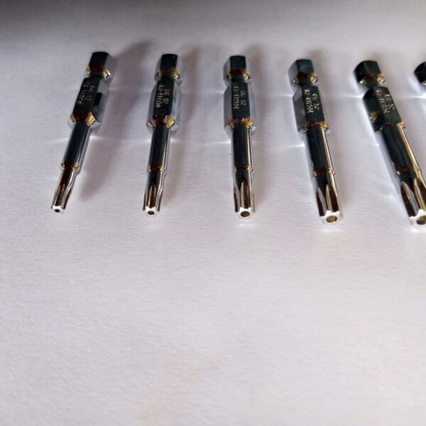 CIC Combo set of Torx With Hole Screwdriver Bits-Pack Of 8-50MM Long - Image 5