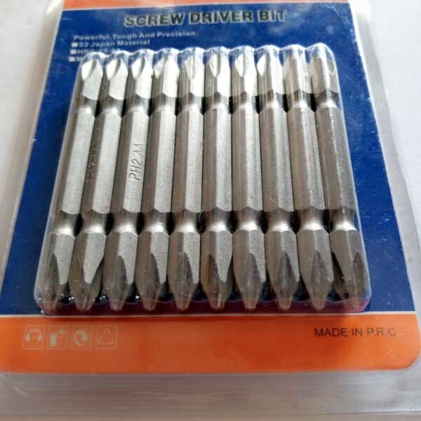 IMG_20210327_145442_699 RLT Tools PH2 Screwdriver Bit Set - 10 Pieces - Image 2