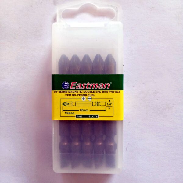 EASTMAN combo set of Philips Screwdriver Bits 10 Pcs 65MM Long - Image 2
