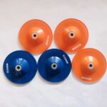 Plastic Backing Pad With Grinder Nut for Sanding, 5"/125 MM-SET OF 5 PCs