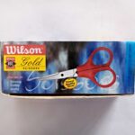 WILSON Gold Stainless steel 4.5" Multipurpose Scissor - Pack of 10 pcs set