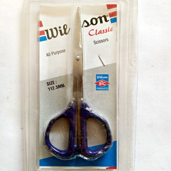 WILSON Classic Stainless steel 4.5" Multipurpose Scissor - Pack of 10 pcs set - Image 3
