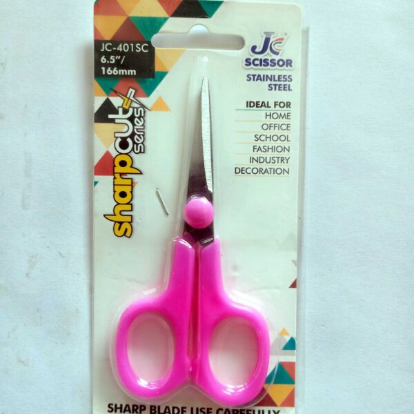 JK Sharp Cut Stainless steel 6.5" Multipurpose Scissor - Pack of 6 pcs set - Image 3