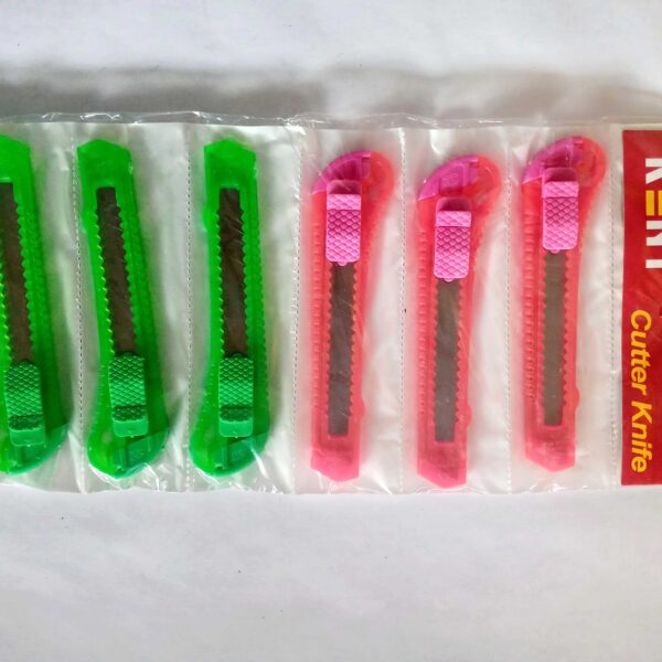 Paper Cutter Knife for Cutting Purpose (Pack of 12 pcs ) - Image 2