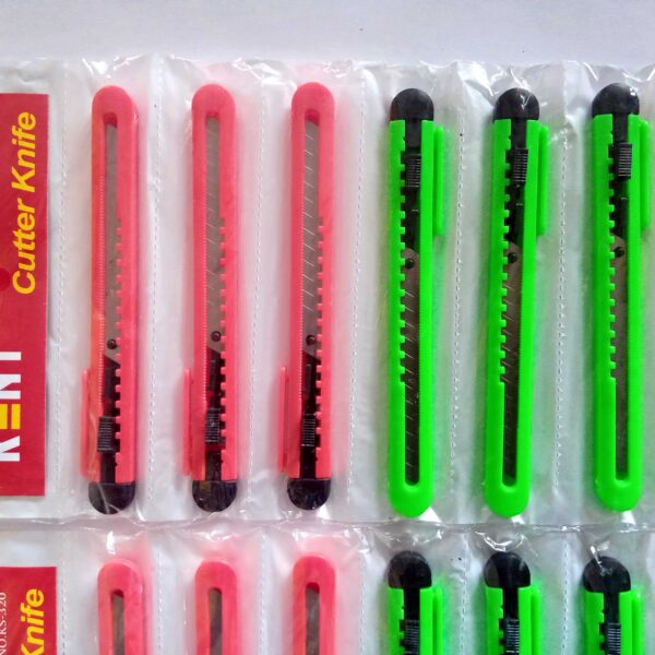 Paper Cutter Knife for Cutting Purpose (Pack of 24 pcs) - Image 3