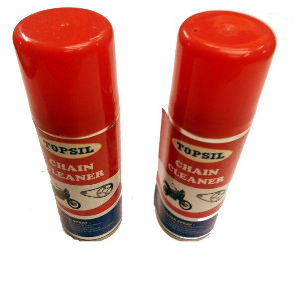 TOPSIL Chain Lubricant Spray & Chain Cleaner Spray- SET OF 4 PCS - Image 3