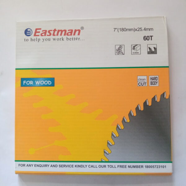 IMG_20210328_123613_172 EASTMAN-TCT Wood Circular Saw Blade - 7Inch * 60Teeth - Image 5