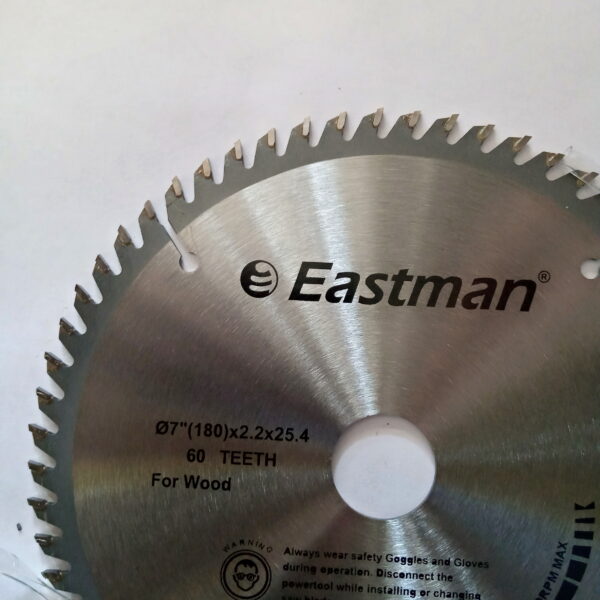 IMG_20210328_123736_844 EASTMAN-TCT Wood Circular Saw Blade - 7Inch * 60Teeth - Image 3