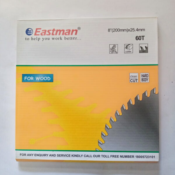 IMG_20210328_123841_662 EASTMAN-TCT Wood Circular Saw Blade - 8Inch * 60Teeth - Image 5