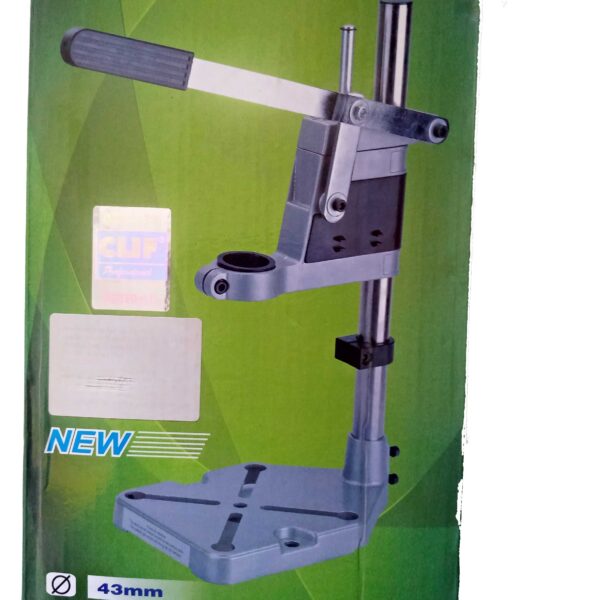 CLIF Professional Bench Press Jig Mini Drill Machine Stand for Electric Hand Drill (Silver, 400mm) - Image 2