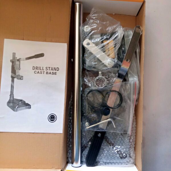 AKARI Bench Press Jig Mini Drill Machine Stand for Electric Hand Drill (Black, 400mm) - Image 5