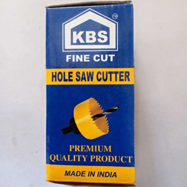 KBS FINE CUT-51mm Carbon Steel Tipped Bit Metal Hole Saw Cutter Heavy Duty New - Image 5