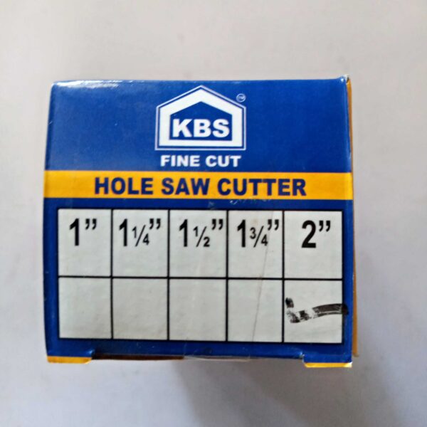KBS FINE CUT-51mm Carbon Steel Tipped Bit Metal Hole Saw Cutter Heavy Duty New - Image 4