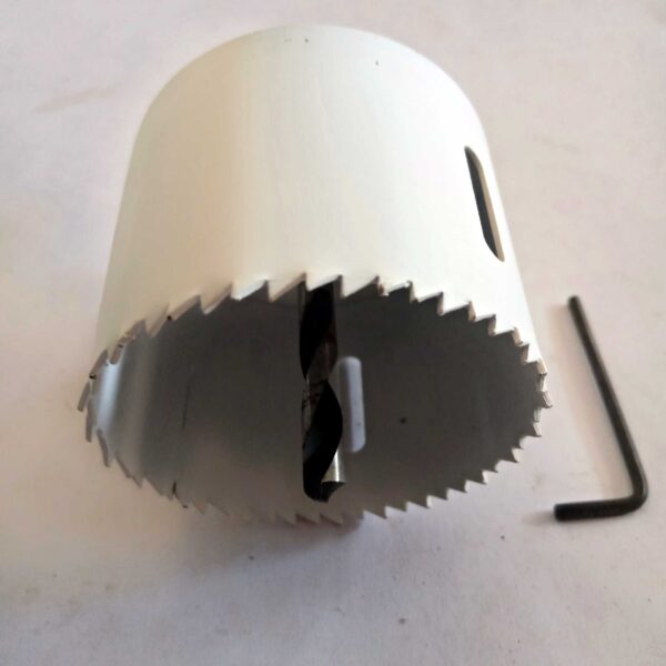 KBS FINE CUT-63mm Carbon Steel Tipped Bit Metal Hole Saw Cutter Heavy Duty New - Image 2