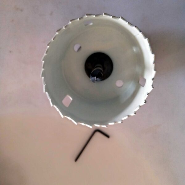 KBS FINE CUT-57mm Carbon Steel Tipped Bit Metal Hole Saw Cutter Heavy Duty New - Image 3
