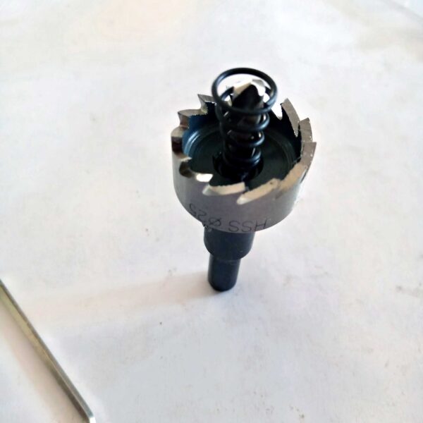 High Speed Steel HSS-Tipped Drill Bit Metal Hole Saw Cutter Heavy Duty-25mm - Image 4
