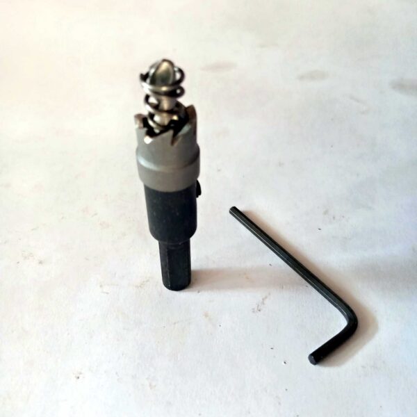 High Speed Steel HSS- Tipped Drill Bit Metal Hole Saw Cutter Heavy Duty-12mm - Image 2