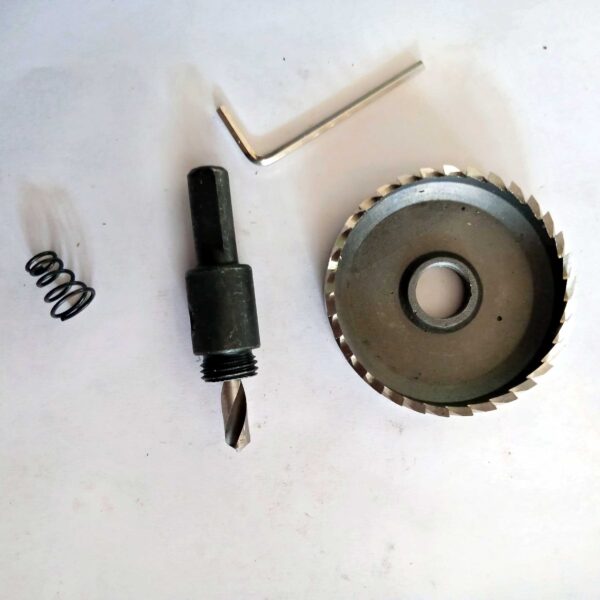 High Speed Steel HSS- Tipped Drill Bit Metal Hole Saw Cutter Heavy Duty-57mm - Image 4