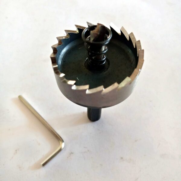 High Speed Steel HSS-Tipped Drill Bit Metal Hole Saw Cutter Heavy Duty-38mm - Image 3