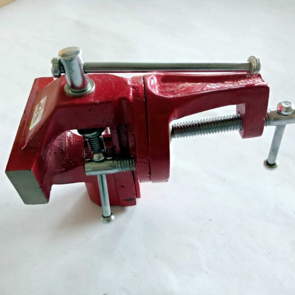 JF TOOLS - HEAVY DUTY PROFESSIONAL SWIVEL BASE BABY VICE-75MM - Image 5