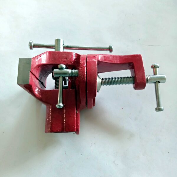 JF TOOLS - HEAVY DUTY PROFESSIONAL SWIVEL BASE BABY VICE-60MM - Image 2