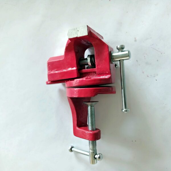 JF TOOLS - HEAVY DUTY PROFESSIONAL SWIVEL BASE BABY VICE-50MM - Image 5