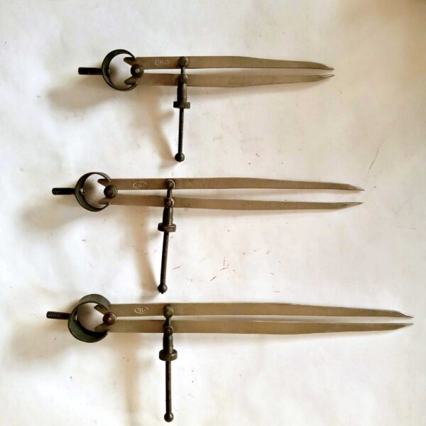 JF - Spring Caliper, Professional Spring Divider, for Measuring Equipment-3 Pcs Set - Image 2