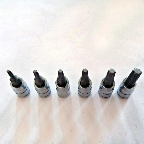 Combo set of Torx Bit Socket 1/4" Sq.Drive-Screwdriver Bits-Pack Of 6 - Image 6