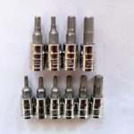 Combo set of Bit Socket 1/4" Sq. Drive-Torx & Hex Bits-Pack Of 10 bits