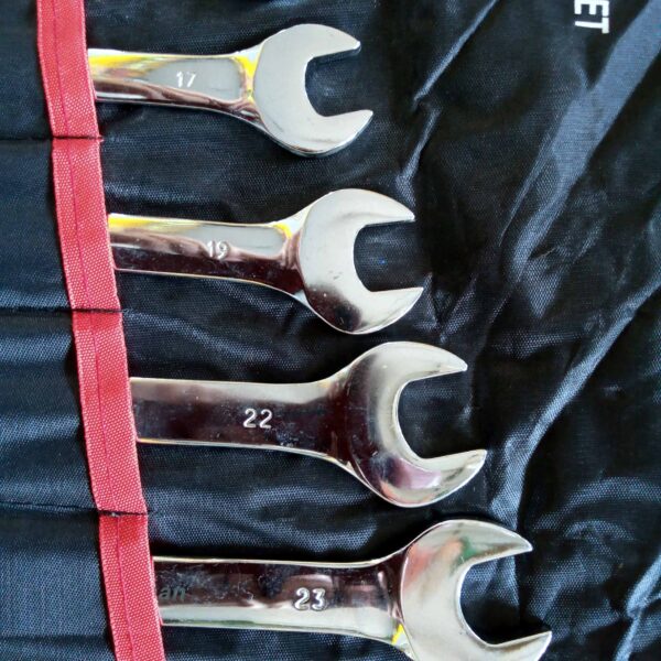 EASTMAN - 6X7 mm TO 30X32 mm-12 Pcs Open End Wrench Set ELLIPTICLE PANEL - Image 8