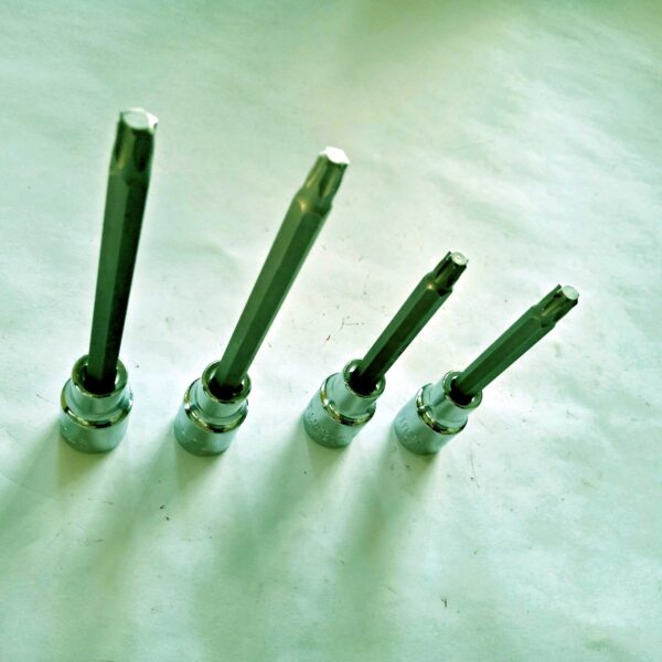 Combo set of Torx Bit Socket 1/2" Sq. Drive-Bits Socket-LONG-Pack Of 4 T40/45 - Image 10