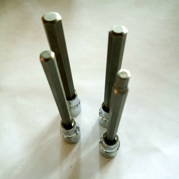 Combo set of HEX Bit Socket 1/2" Sq. Drive-EX.LONG-Pack Of 4 H6/8/10/12 - Image 5