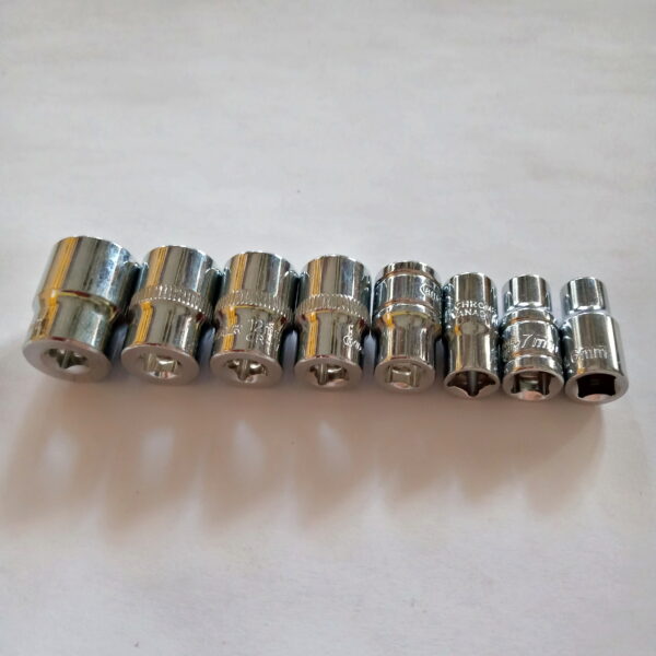 AUTOFIT - ¼ SQ.DRIVE SOCKET BIT SET- 8Pcs Set. - Image 4