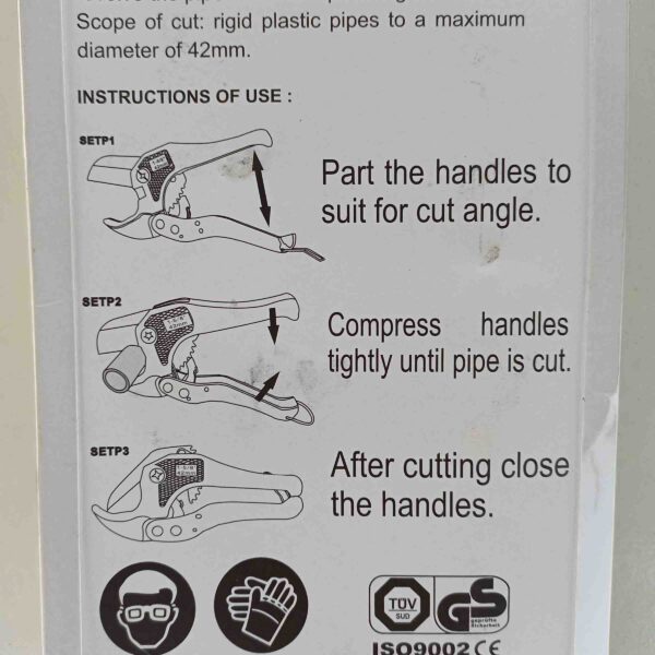MEGA Pvc Pipe Cutter 42 mm - Image 7