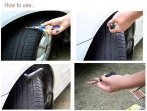 Puncture Repair Kit Tubeless Tyre Full Set - Image 3