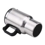 12V Car Charging Electric Kettle Mug (Silver) - Image 3