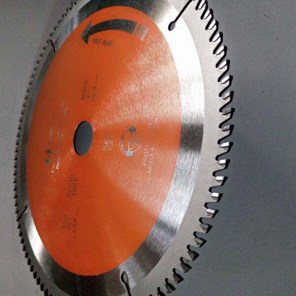 HUSPANDA- CARBIDE TIPPED SAW BLADE FOR ALUMINIUM 10"-255mm-100Teeth - Image 7