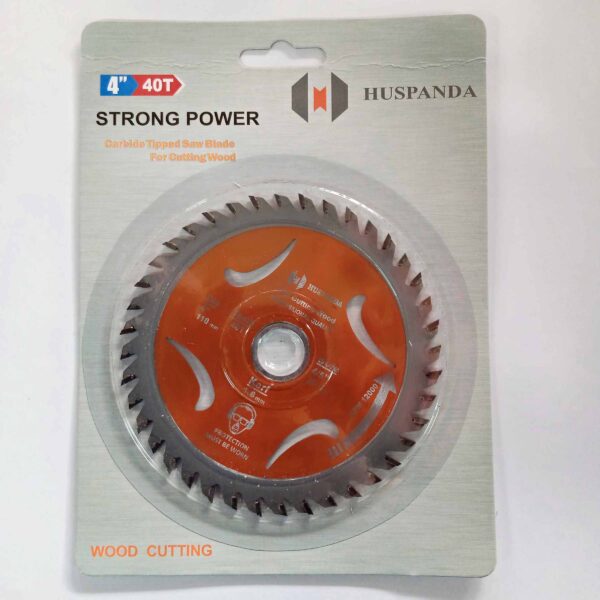 HUSPANDA- CARBIDE TIPPED SAW BLADE FOR WOOD 4"-110mm-30Teeth-2 PCS SET - Image 13