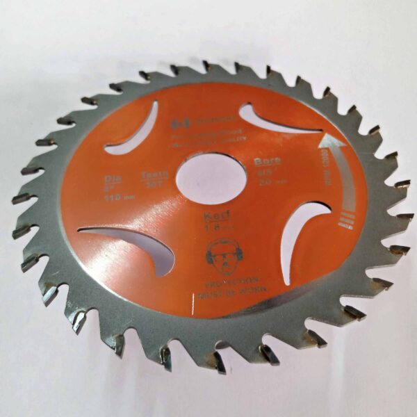 HUSPANDA- CARBIDE TIPPED SAW BLADE FOR WOOD 4"-110mm-30Teeth-2 PCS SET - Image 6