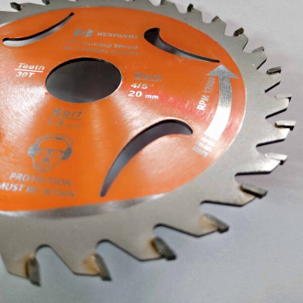 HUSPANDA- CARBIDE TIPPED SAW BLADE FOR WOOD 4"-110mm-30Teeth-2 PCS SET - Image 3