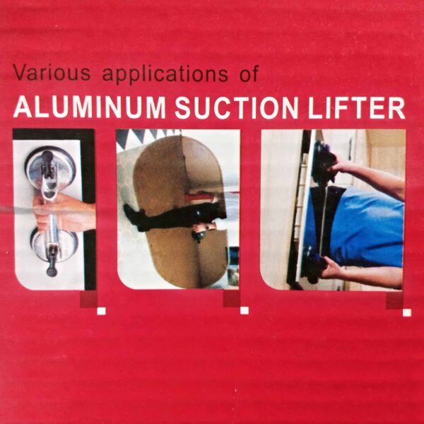 YURI-Heavy Duty Professional Aluminium Double Vacuum Suction Cup Lifter/Gripper for Tiles/Glass/Metal - Image 9