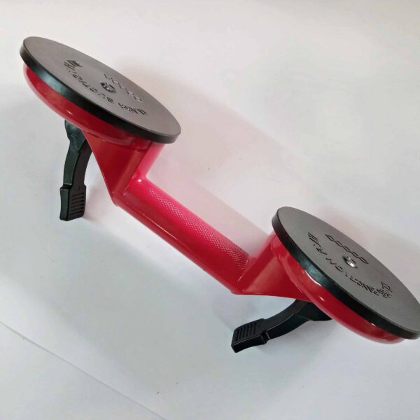 YURI-Heavy Duty Professional Aluminium Double Vacuum Suction Cup Lifter/Gripper for Tiles/Glass/Metal - Image 3