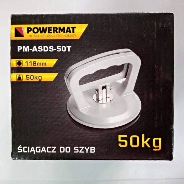 powermat-Heavy Duty Professional Aluminium Single Vacuum Suction Cup Lifter/Gripper for Tiles/Glass/Metal - Image 7