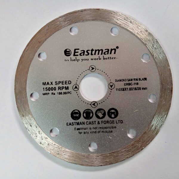 EASTMAN DIAMOND BLADES FOR GRANITE 110MM RIM-2 PCS - Image 3